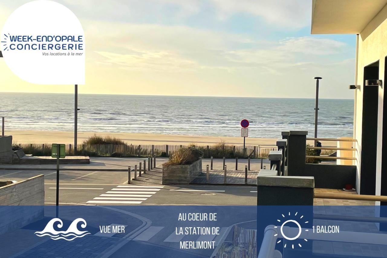 L'Echappee Avec Vue Sur La Mer Merlimont-Plage Exteriér fotografie